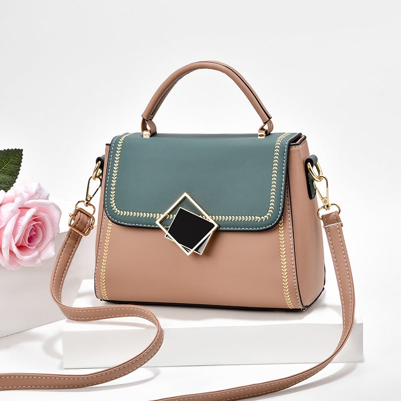 Shoulder Bag Handbag Fashion Versatile Casual Color-Blocking Versatile Shoulder Crossbody Bag Dropshipping - Image 3