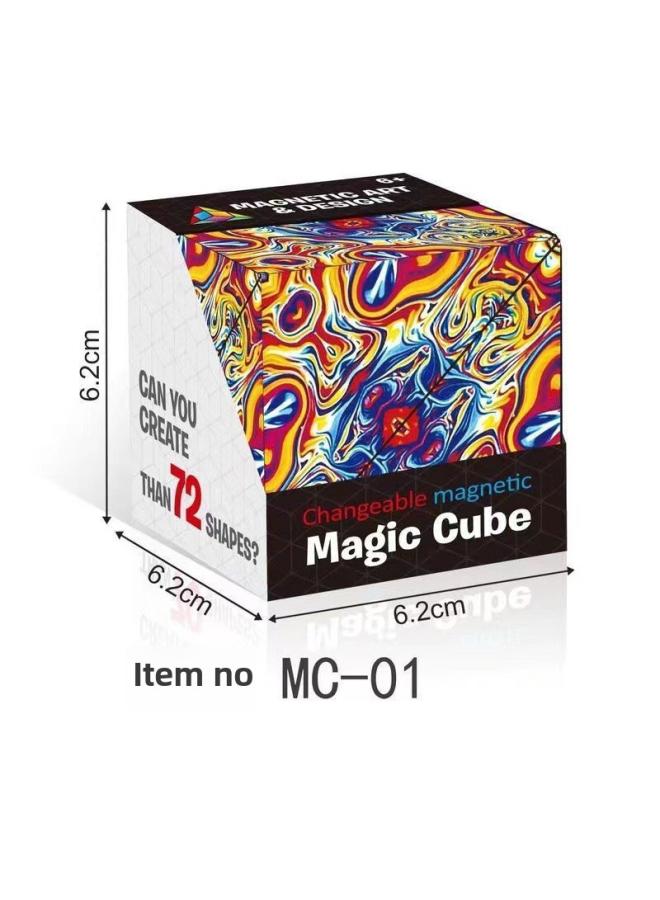 Children's Educational Toys Gift Three-dimensional Magic Cube Decompression Artifact 3d Unlimited Magic Cube Stall Stall