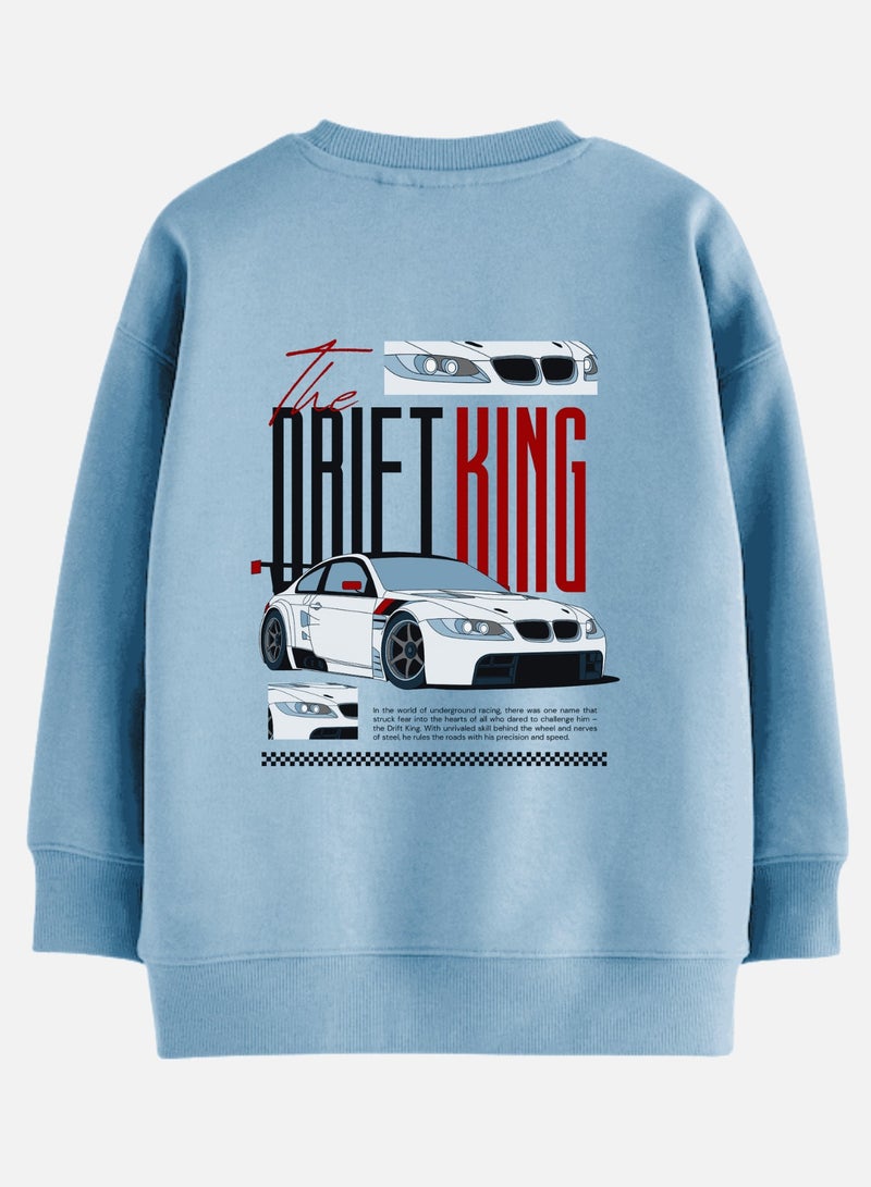 بويز سويت شيرت Boeiz باللون الأزرق للأولاد من 9 إلى 10 سنوات - Image 2