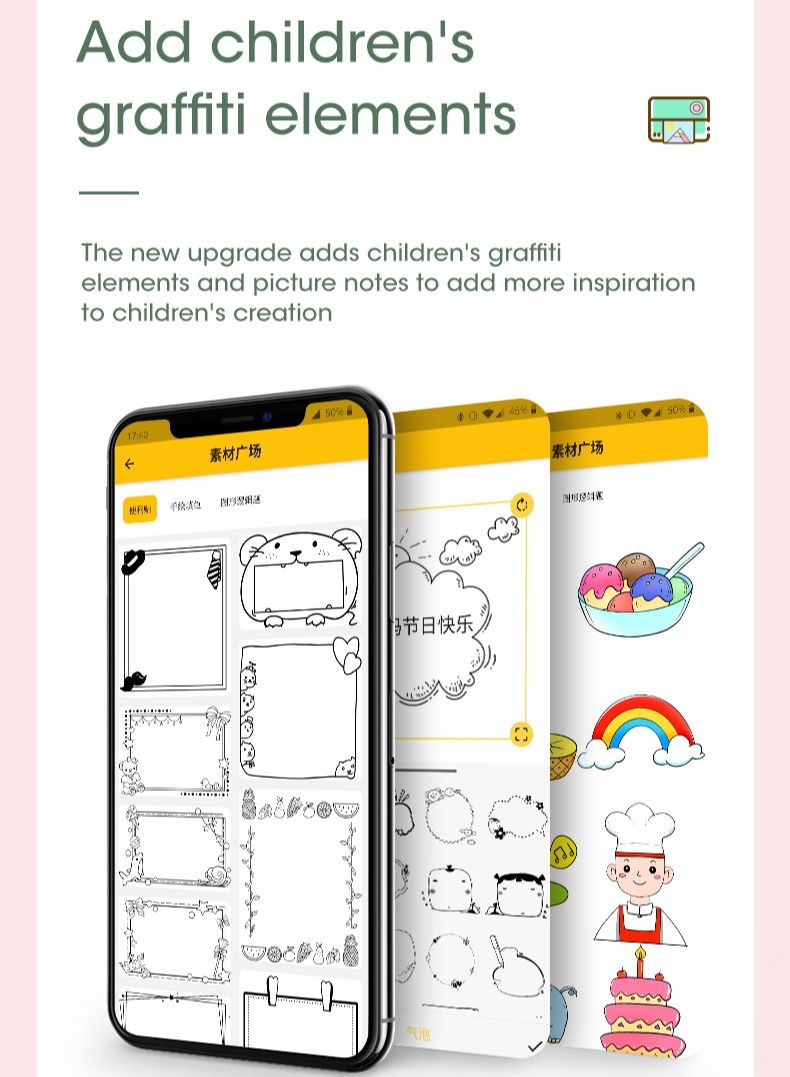 GULFLINK Kids Toy Print Camera for Child Boys Girls Pink - Image 4