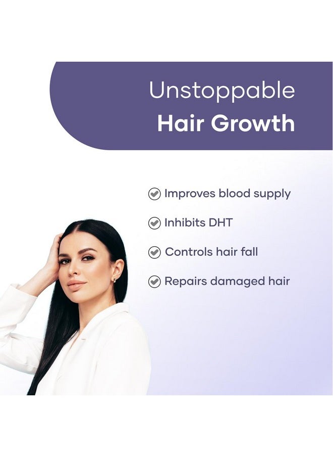 Saturn by GHC Procapil Hair Growth Vitalizer Powered With 3% Redensylprevents Hair Fallpromotes Hair Growth&Nourishes Hair Folliclesparaben&Sulphate Free60 Ml Each (Pack Of 2)300 Grams  - Image 2