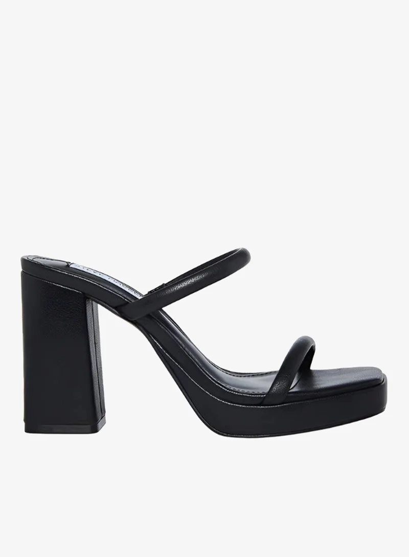 Steve madden polly black women's sandals