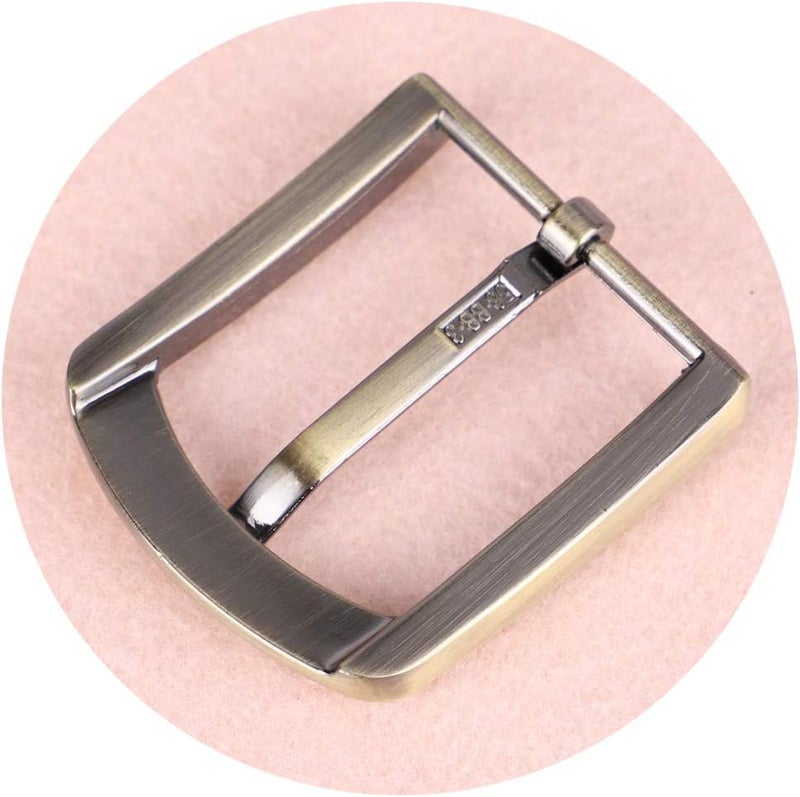 McFanBe 1.5 Inches (38-40 mm) Belt Buckle Single Prong Square Replacement Buckle for Men Women Belt - Image 4