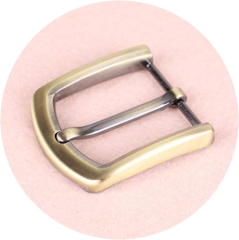 McFanBe 1.5 Inches (38-40 mm) Belt Buckle Single Prong Square Replacement Buckle for Men Women Belt - Image 2