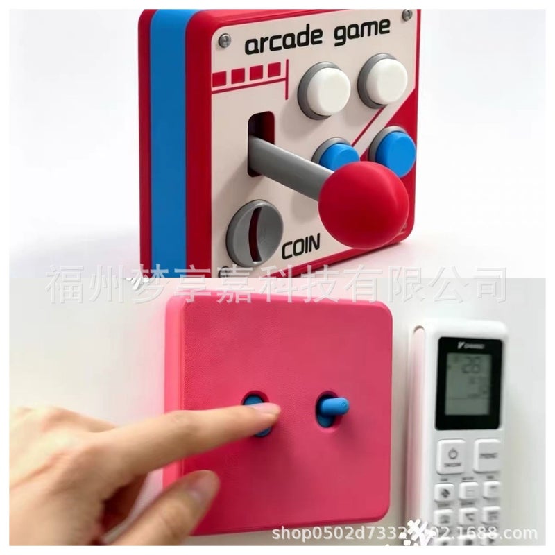 Vintage Arcade Switch Panel 3D Print - Image 1