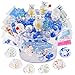 LAWOHO 300ml Polar Bear Slimes with Clay Clear Slime Kit for Girls Boys Ages 812 with 10 Packs Cute Add Ins for Kids Party Favors Kid Slime Making Kit for Birthday Halloween Christmas Easter Gift - Image 2