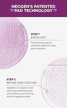 DERMALOGY by NEOGENLAB BioPeel Gauze Peeling Pads Wine 30 pads Exfoliating Firming Peeling Pad with PHA Red Wine Resveratrol Acid Hyaluronic Korean Skin Care - Image 4