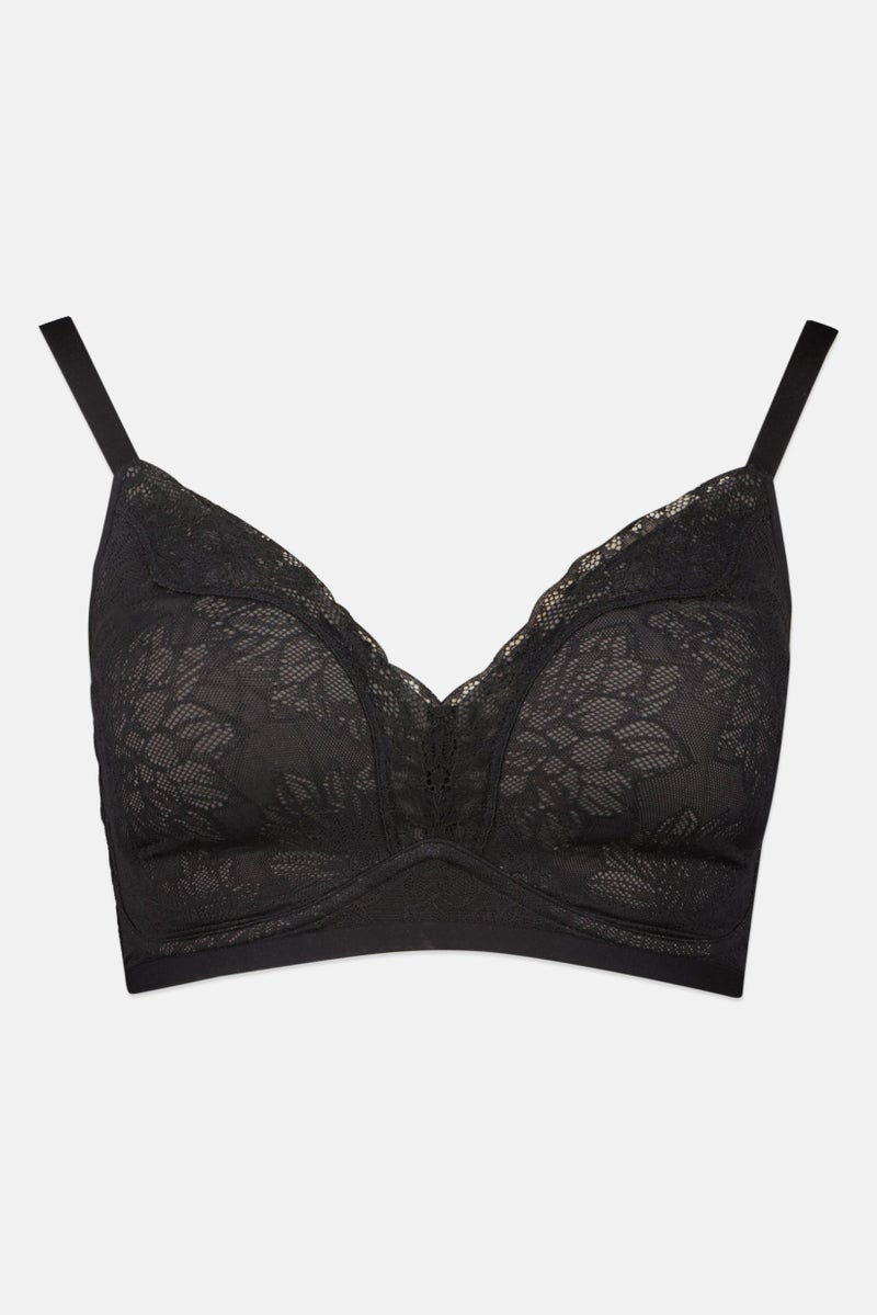 TRIUMPH Women Textured Lightly Padded Bra, Black - Image 2