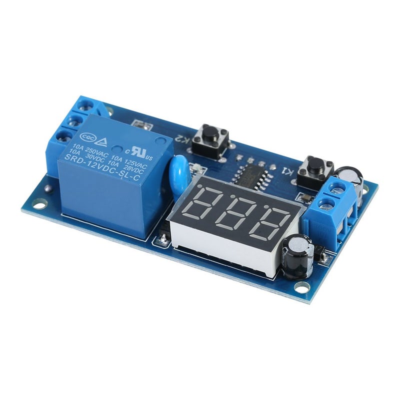 12V DC Delay Timer Relay Module Adjustable Cycle Switch For Automation Control - Image 3