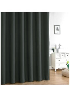 Premium Shower Curtain Thick Fabric Waffle Weave Design 5-Star Hotel Quality, Waterproof Mildew-proof No Smell Washable with 12 Hooks for Bathroom (Green, 180 x 180cm) - pzsku/Z24E0811936B2D65F524CZ/45/_/1740663313/2620d28b-b191-48b1-8e06-d737288b644e