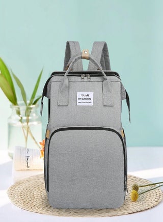 Upgraded simple mommy bag portable folding backpack multifunctional large capacity baby bed mother and baby mommy bag - pzsku/Z24E087460E165B2B5474Z/45/1745922610/bdf9d833-2e1e-472d-9e15-394afe340deb