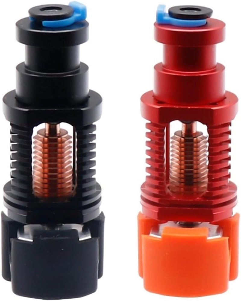 3D Red Lizard K1 V6 Hotend Bi-Metal Assembled Plated Copper Hot End for Voron 2.4 Compatible for Prusa I3 MK3 ，Compatible for Titan V2 Extruder 3D Printer(Red Copper) - Image 3