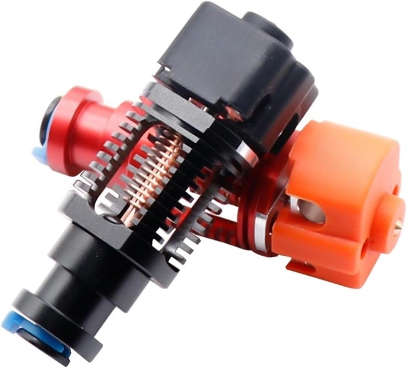 3D Red Lizard K1 V6 Hotend Bi-Metal Assembled Plated Copper Hot End for Voron 2.4 Compatible for Prusa I3 MK3 ，Compatible for Titan V2 Extruder 3D Printer(Red Copper) - Image 2
