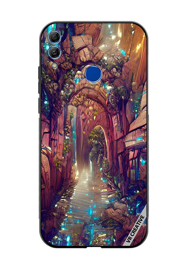 Protective Case Cover For Honor 10 Lite Design Multicolour