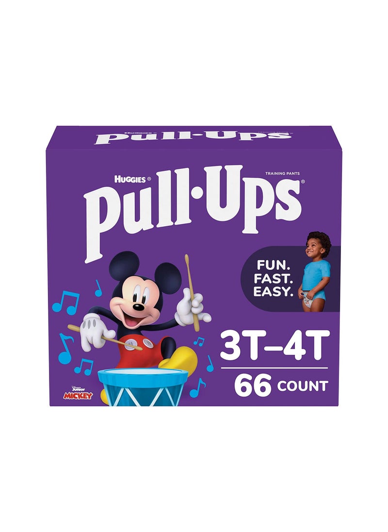 Pull-Ups Pull-Ups Boys' Potty Training Pants Training Underwear Size 5 3T-4T 66 Ct  - Image 1