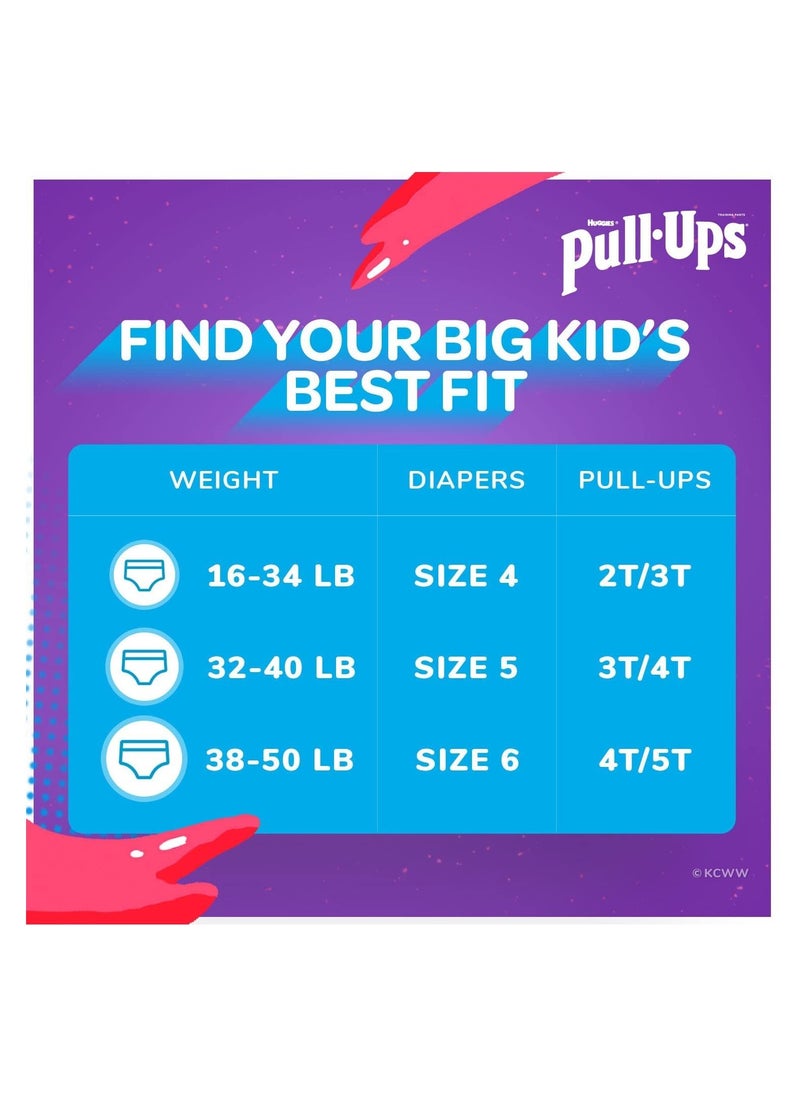 Pull-Ups Pull-Ups Boys' Potty Training Pants Training Underwear Size 5 3T-4T 66 Ct  - Image 5
