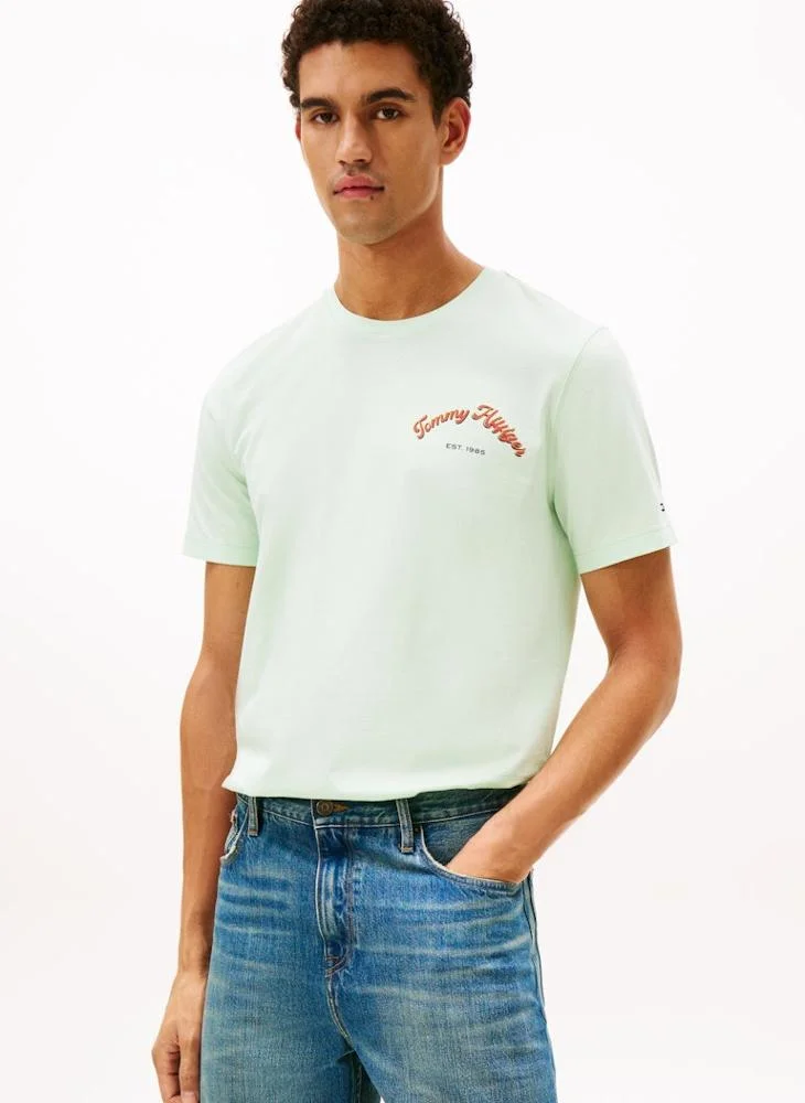 Graphic Crew Neck T-Shirt