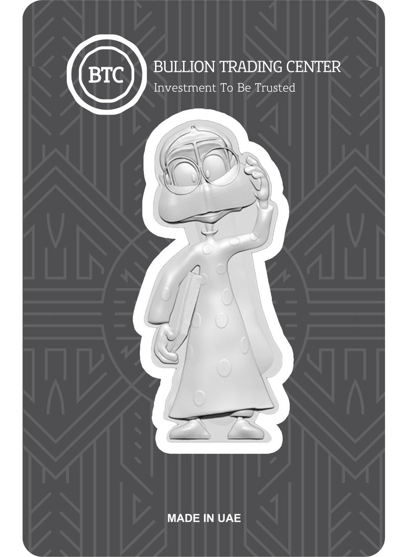 BTC 100g Freej Silver Ingot - Um Allawi - Image 1