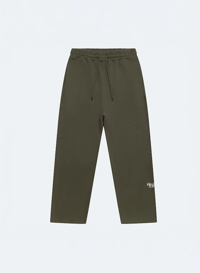I'LL WRITE YOU LETTERS One Love Pants in Olive