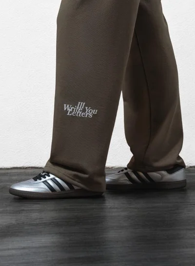 I'LL WRITE YOU LETTERS One Love Pants in Olive