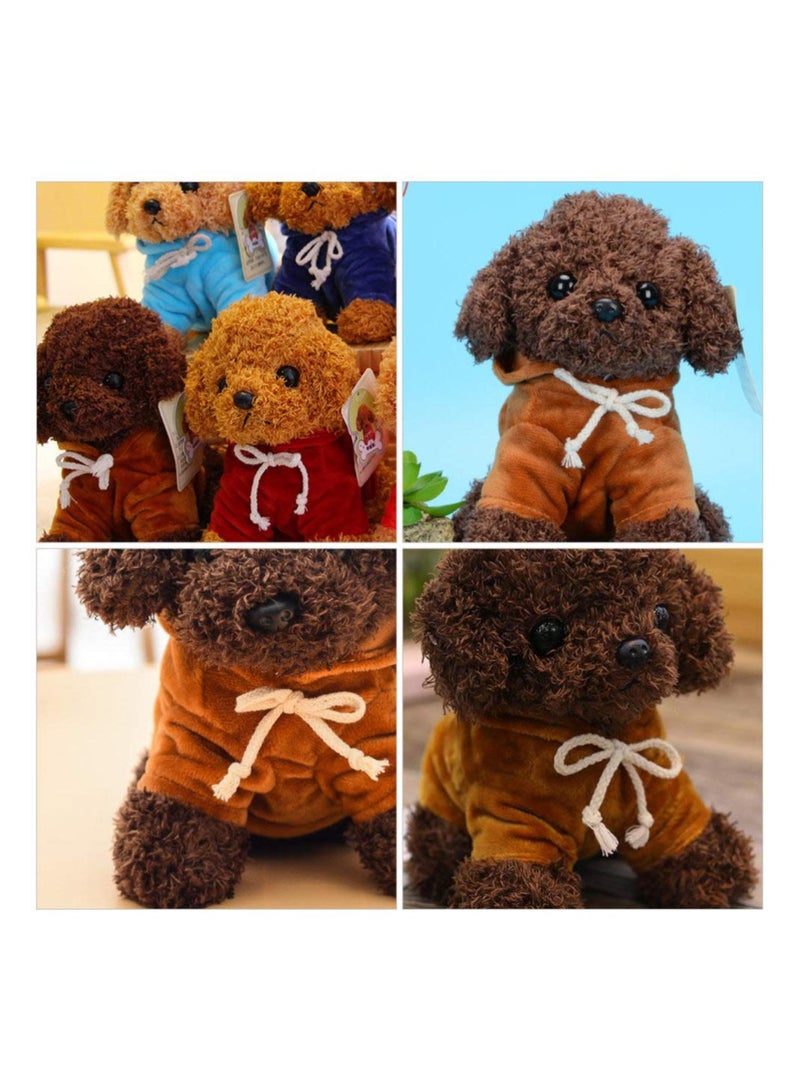 Cute Fluffy Teddy Dog Plush Toy for Kids Soft and Adorable 20CM Pillow Doll - Image 2