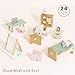 Le Toy Van SugarPlum Wooden Bedroom Set Dolls House Accessories Play Set For Dolls Houses Girls and Boys Doll House Furniture Sets Suitable For Ages 3 Daisylane Child Bedroom ME061 - Image 4