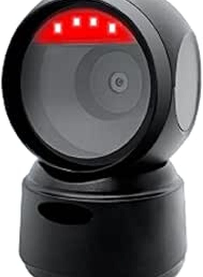 Wireless Desktop Barcode Scanner BT 5 0 1D 2D Handsfree Reader with Buzzer and LED for Retail Store - Image 1