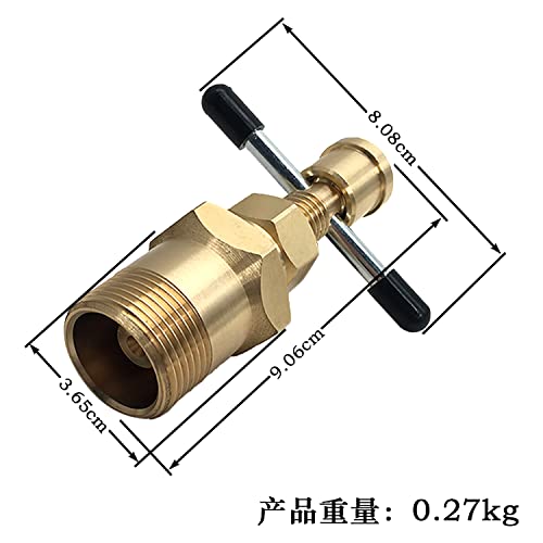 JEUCLEL أداة إزالة حلقة الزيتون JEUCLEL لأنابيب النحاس بقطر 1/2" و 3/4"، أداة سحب الزيتون لا تتسبب في تلف، أداة سحب غلاف السباكة، أداة سحب الفيرول، أداة إزالة حلقة الضغط. - Image 2