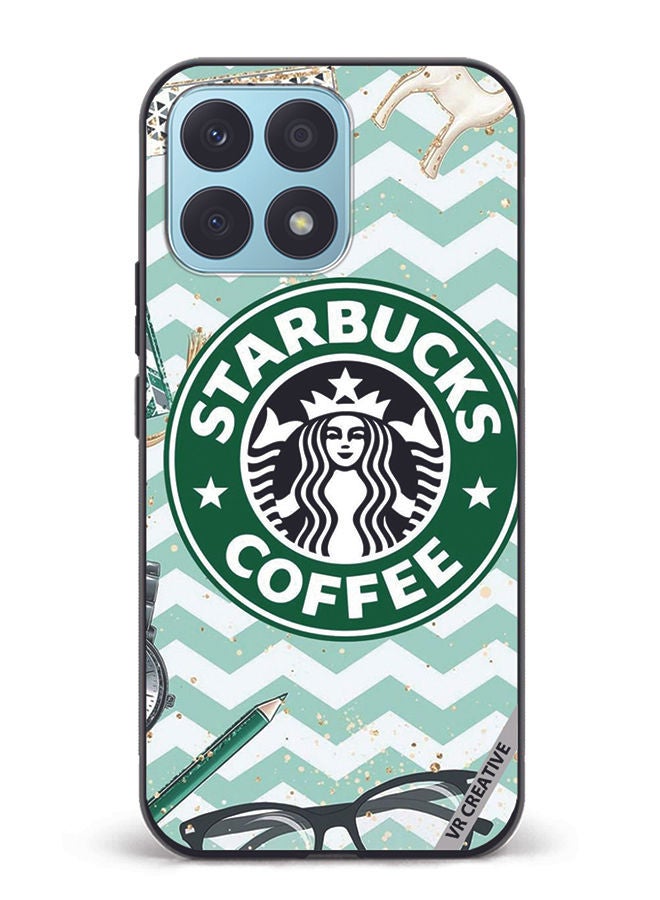 VR CREATIVE Protective Case Cover For Honor X8a Starbucks Coffee Design Multicolour - Image 1
