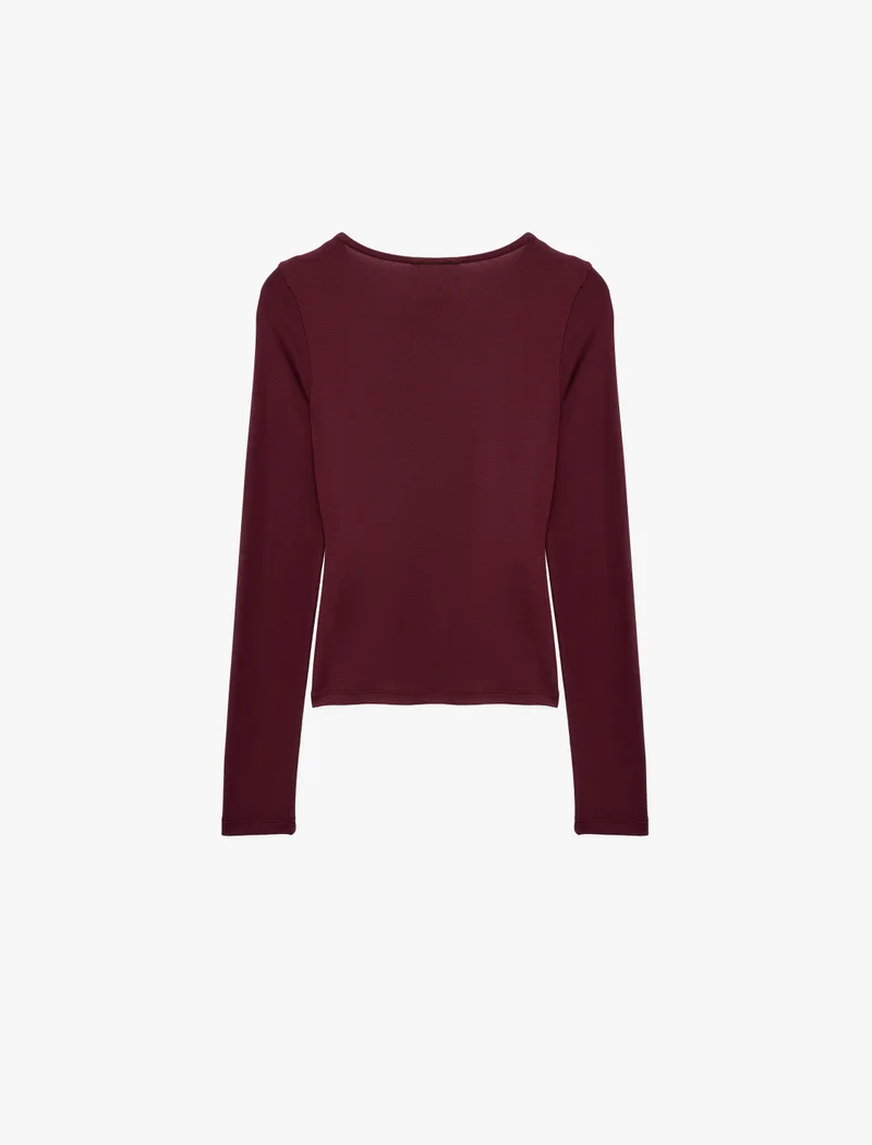 Koton Draped T-Shirt