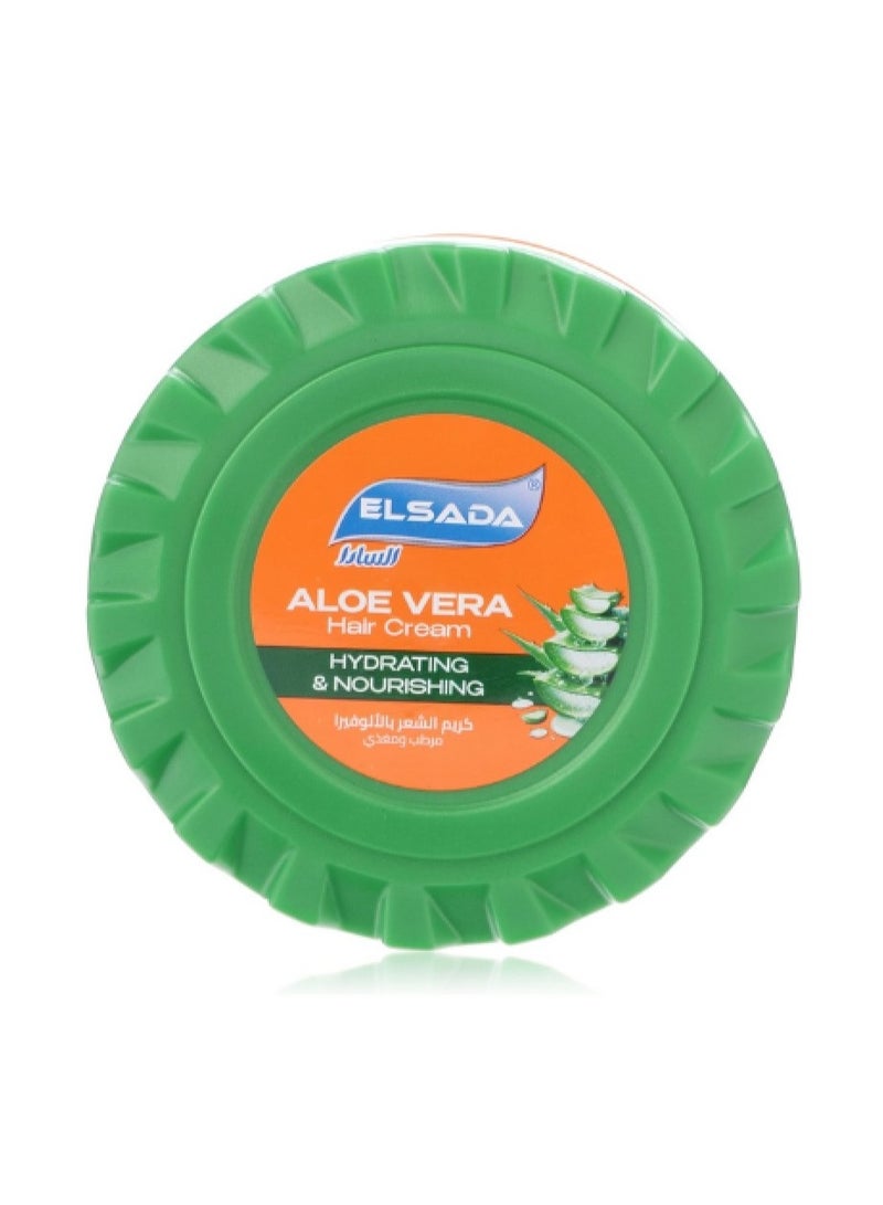 Elsada Sada Hair Cream With Aloe Vera Extract, Moisturizing and Nourishing, 125g - Image 1