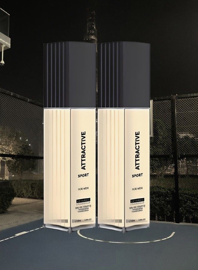 UNIVERSAL 2 Pieces Attractive Sport Perfume For Men 100ml EDT - Image 1