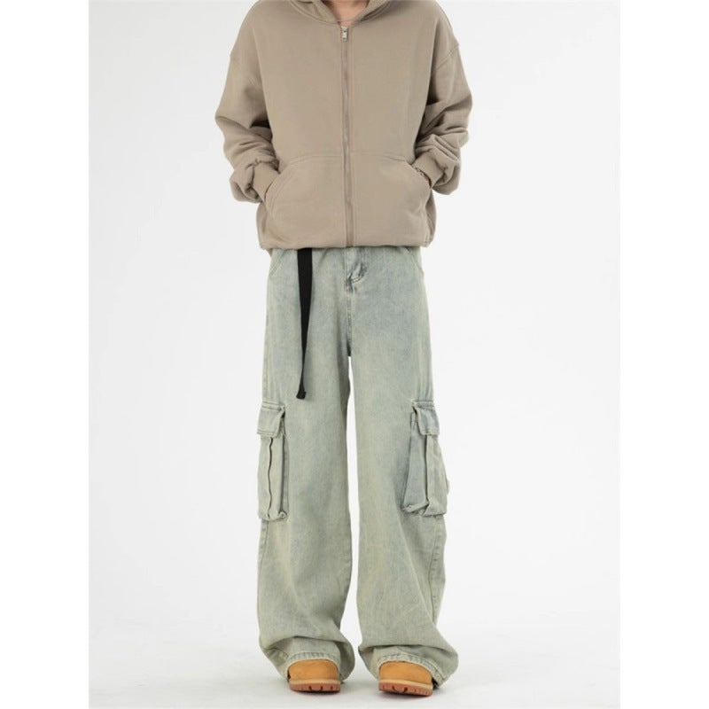 Unisex Casual Daily Denim Jeans - Image 5