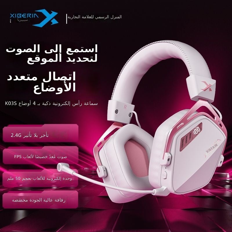 XIBERIA K03S Advanced Wireless Gaming Headset - Bluetooth 2.4G E-Sports Headphones with Surround  Sound - Image 2