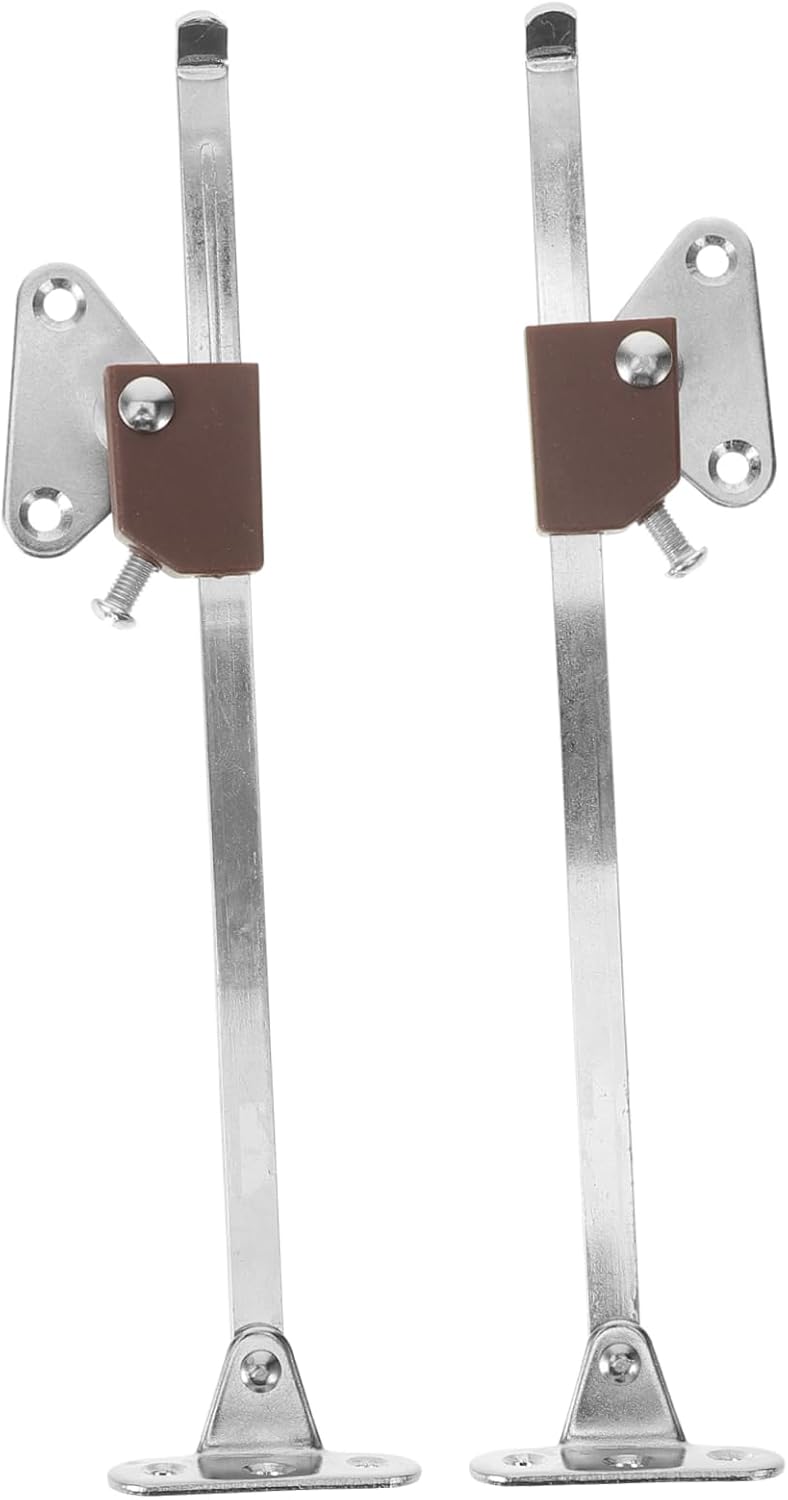 Heavy Duty Gas Spring Hinges For Cabinet Doors 2 Pieces Sturdy Shutter Hinges - Image 1
