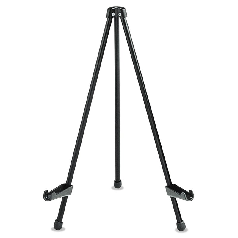 Quartet Easel, Tabletop Instant, 14" High, Supports up to 5 lbs., Portable & Collapsible, Black (28E) - Image 1