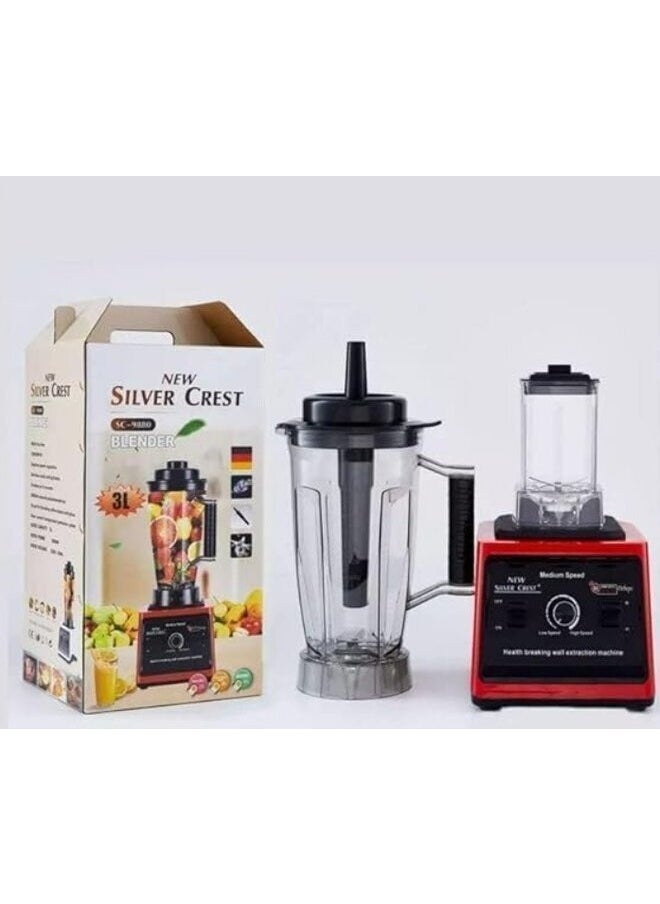 SILVER CREST Silver Crest 2 In 1 Blender Heavy Duty 3.5 Liter  SC-9880  - Image 3
