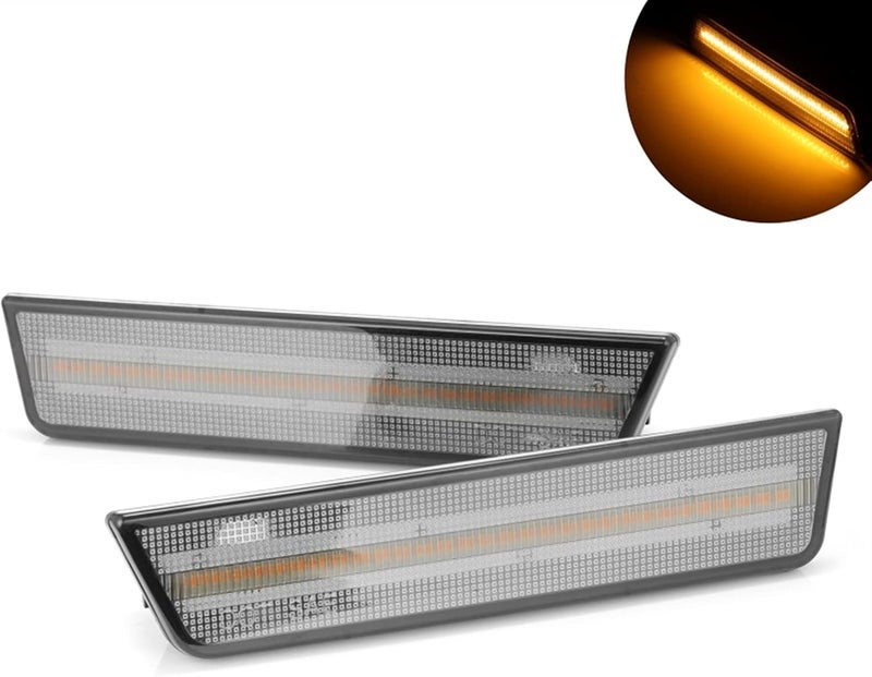 QASULER Dynamic Turn Signal Lights for Dodge Challenger - Image 4