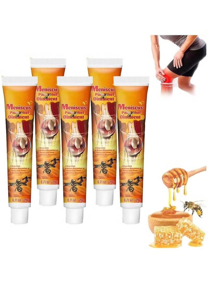 سوميفون 5 قطع كومبو كريم تخفيف الألم من التهاب المفاصل كريم تخفيف الألم العناية بالركبة كريم سم النحل لعلاج العناية بالمفاصل كريم هلام سم النحل كريم تخفيف الألم العضلي 5x20g - Image 1