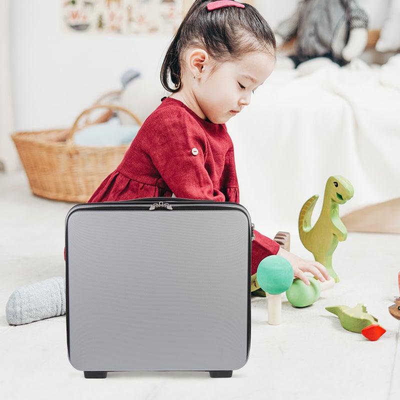 Travel Handheld Suitcase Portable Makeup Storage Case Wear-resistant Small Suitcase - Image 3