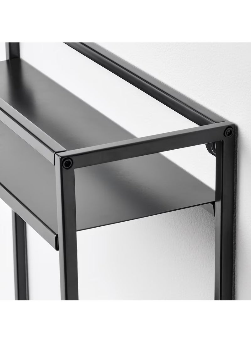 Generic Display Mounted Shelf, For Hallway, Bedroom, Living Room And Kitchen, Steel 40x60 cm  - Image 5