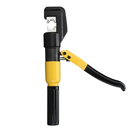 findmall 6 Ton Hydraulic Cable Lug Crimper, 12 AWG to 2/0 AWG Industrial Hydraulic Crimping Tool, Electrical Terminal Cable Wire Tool with 9 Dies (4, 6, 8, 10, 16, 25, 35, 50, 70) - Image 2