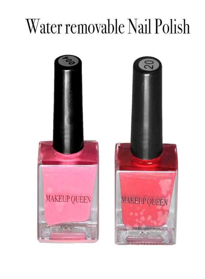 Go4Shop Girls Makeup Kit Cosmetic Beauty Set,Portable Makeup Kit with Storage Case,Washable and Nontoxic Cosmetic Toys for Little Girls - Image 5