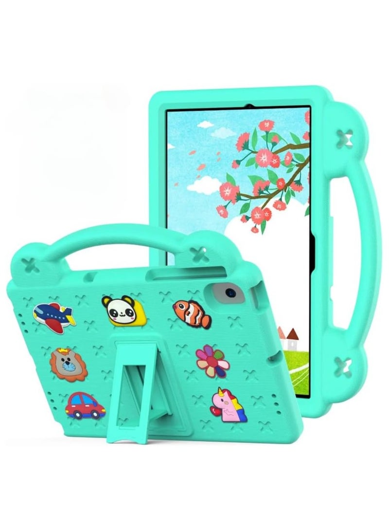 VKL Huawei Matepad SE 10.4 Inch case for, Heavy Duty EVA Foam Shockproof Cover Kids Proof Case with Stand (Green)