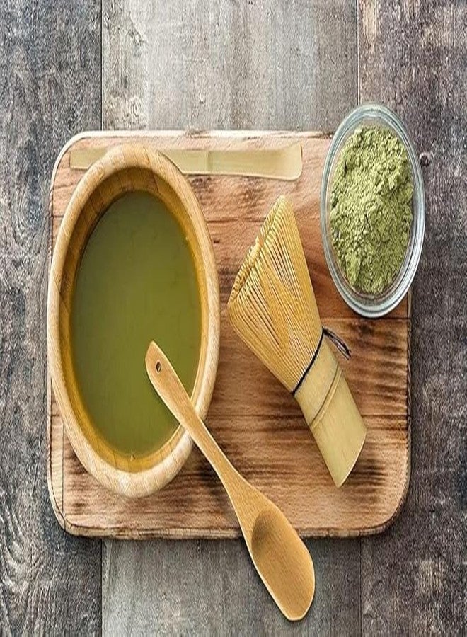 RINKIFY Matcha Whisk Set – Japanese Matcha Tea Set with Bamboo Whisk, Scoop, Whisk Holder & Ceramic Bowl – Traditional Matcha Kit for Tea Lovers (Set of 5) - Image 5