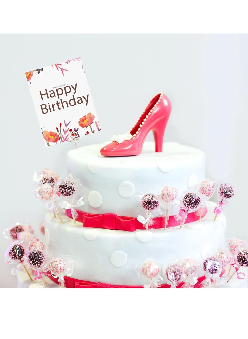 SYOSI Metal Wire Floral Picks Wire Place Card Holder Stand, 30 Pieces 13 Inch Table Number Holder Photo Clip Memo Holder for Wedding Birthday Party Favor - Image 2