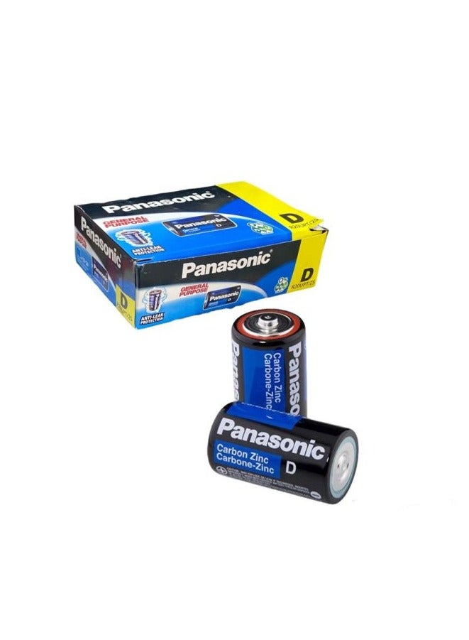 Panasonic General Purpose D Size Battery (Box 24 Pieces) - Image 1