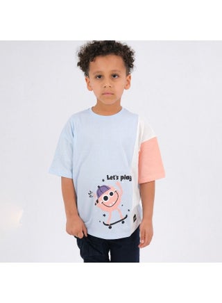 OVER-SIZED PRINTED T-SHIRT