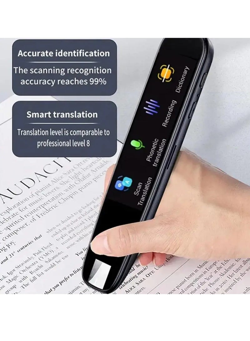 Offline Translation Pen For Teacher Student Dictionary English Intelligent Scanning Point Reading 123 Languages Translator Pen - Image 2
