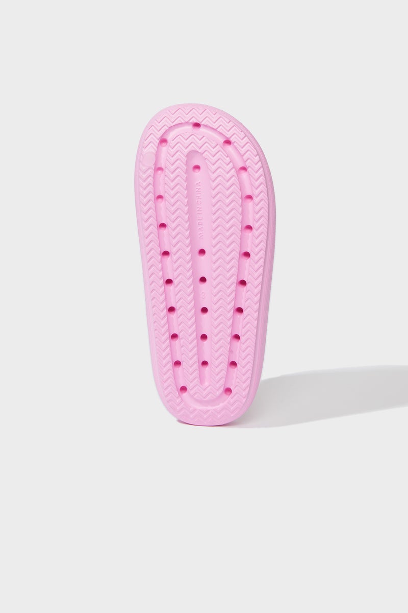 DeFacto Pink Girl Girl Flat Sole Eva Slippers Casual - Image 4